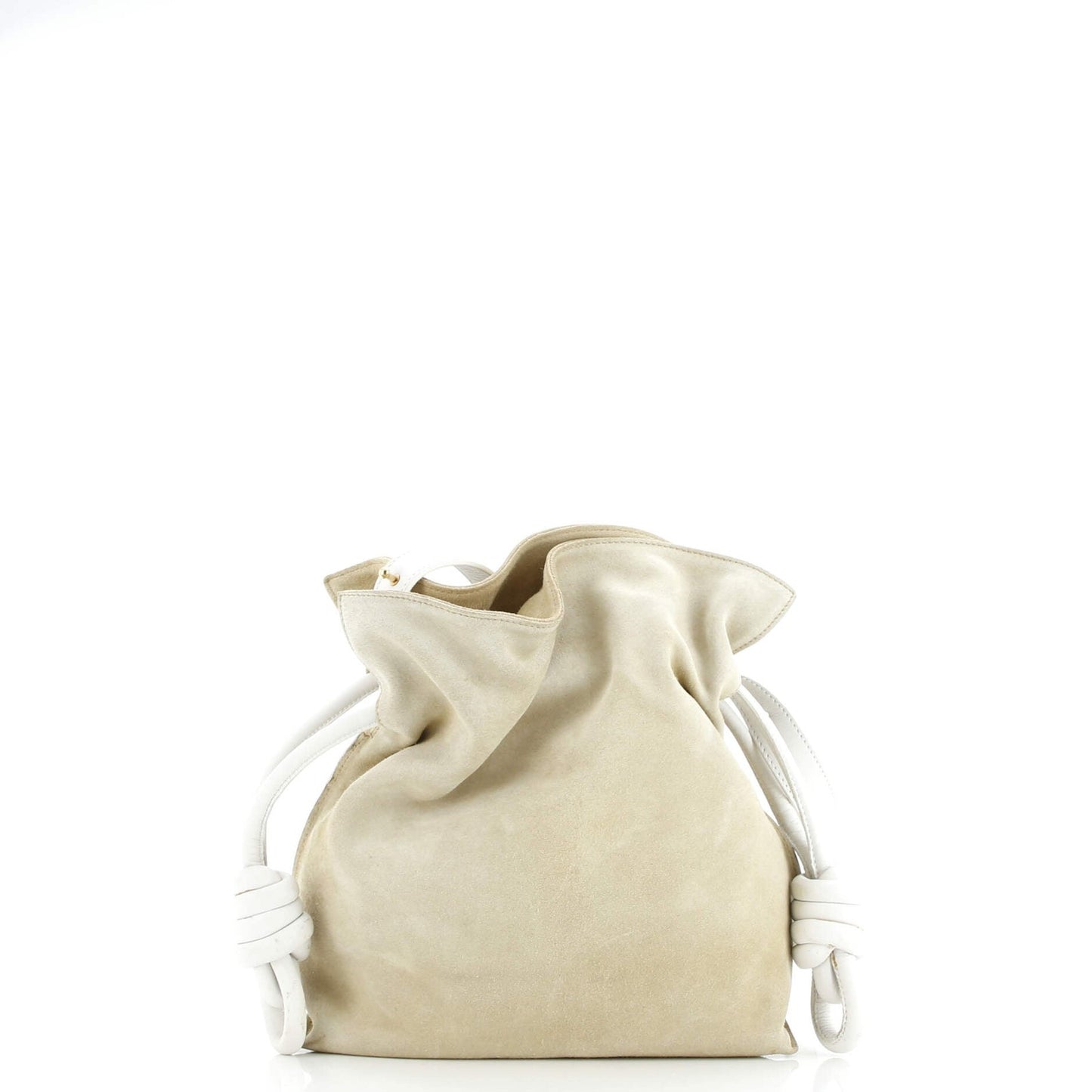 Loewe Flamenco Knot Bag Suede Small
