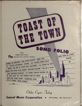 Patti Page (Cross Over The Bridge) Original Hand Signed Autograph Sheet Music (J