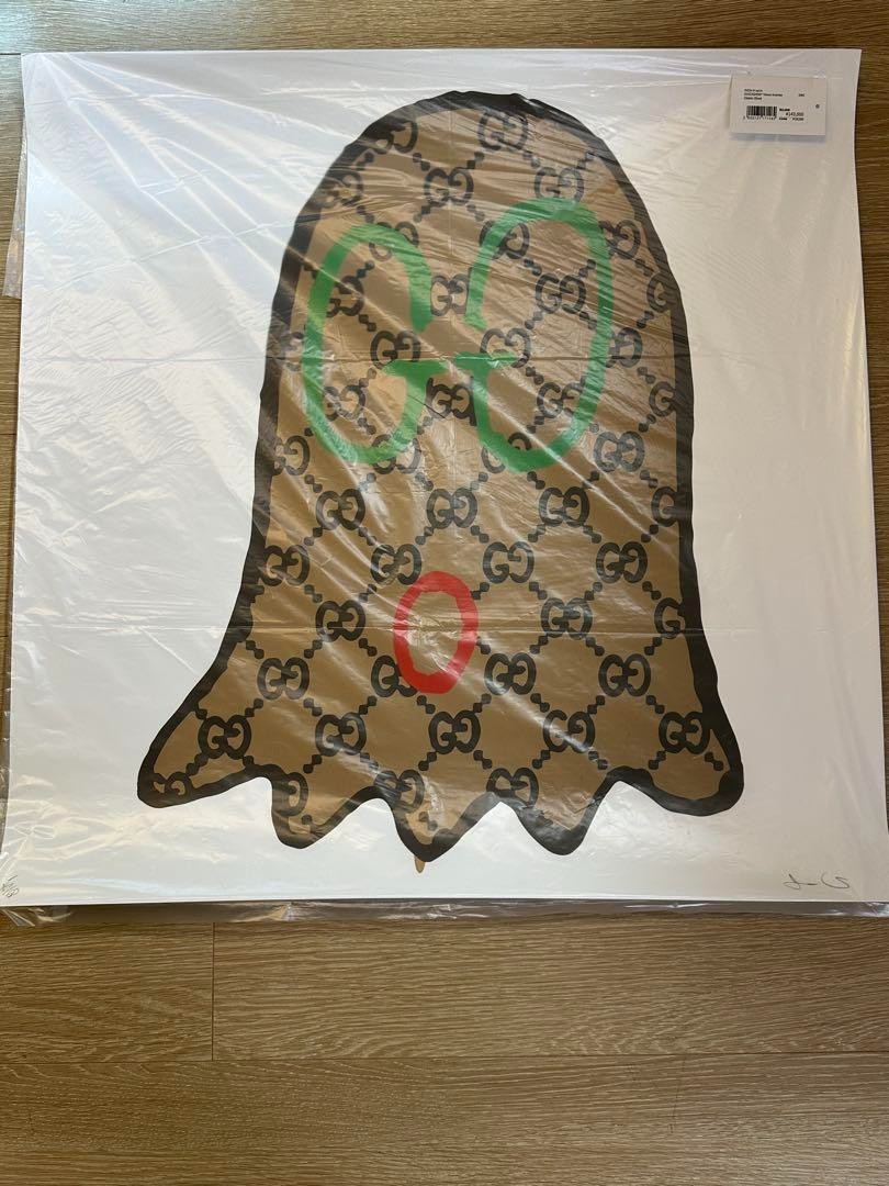 GUCCI GHOST/ Trevor Andrew Classic Ghost Silkscreen Edition Autographed