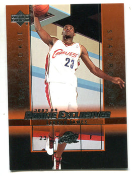 Lebron James 2003-04 Upper Deck Rookie Exclusives