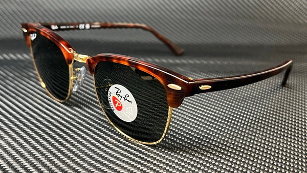 RAY BAN RB3016 990 58 Red Havana Square 55 mm Polarized Unisex Sunglasses