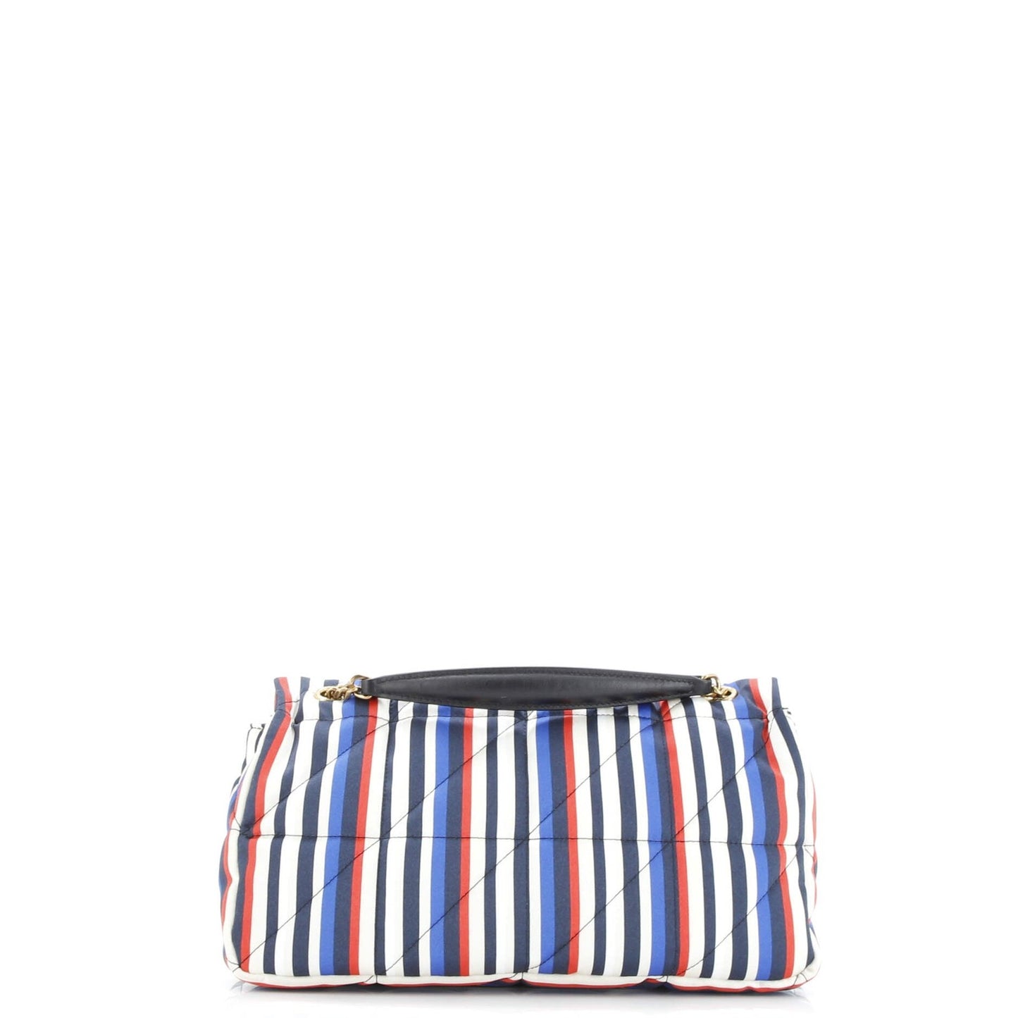 Saint Laurent Jamie Flap Bag Quilted Printed Silk Medium