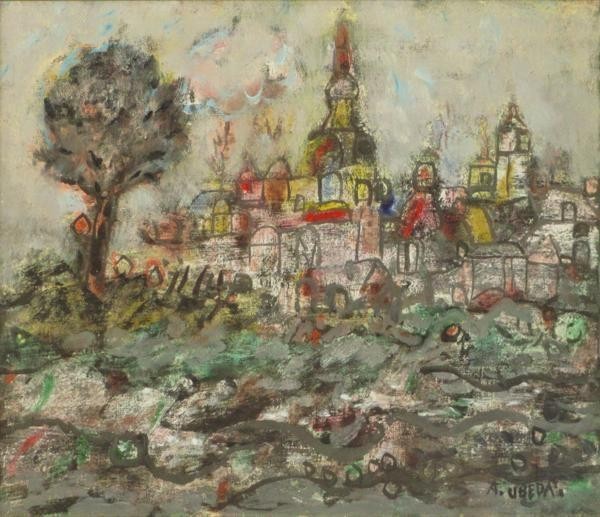 Agustin Ubeda "Happiness Arrival" Oil Painting On Canvas Signed Spanish Art 10F