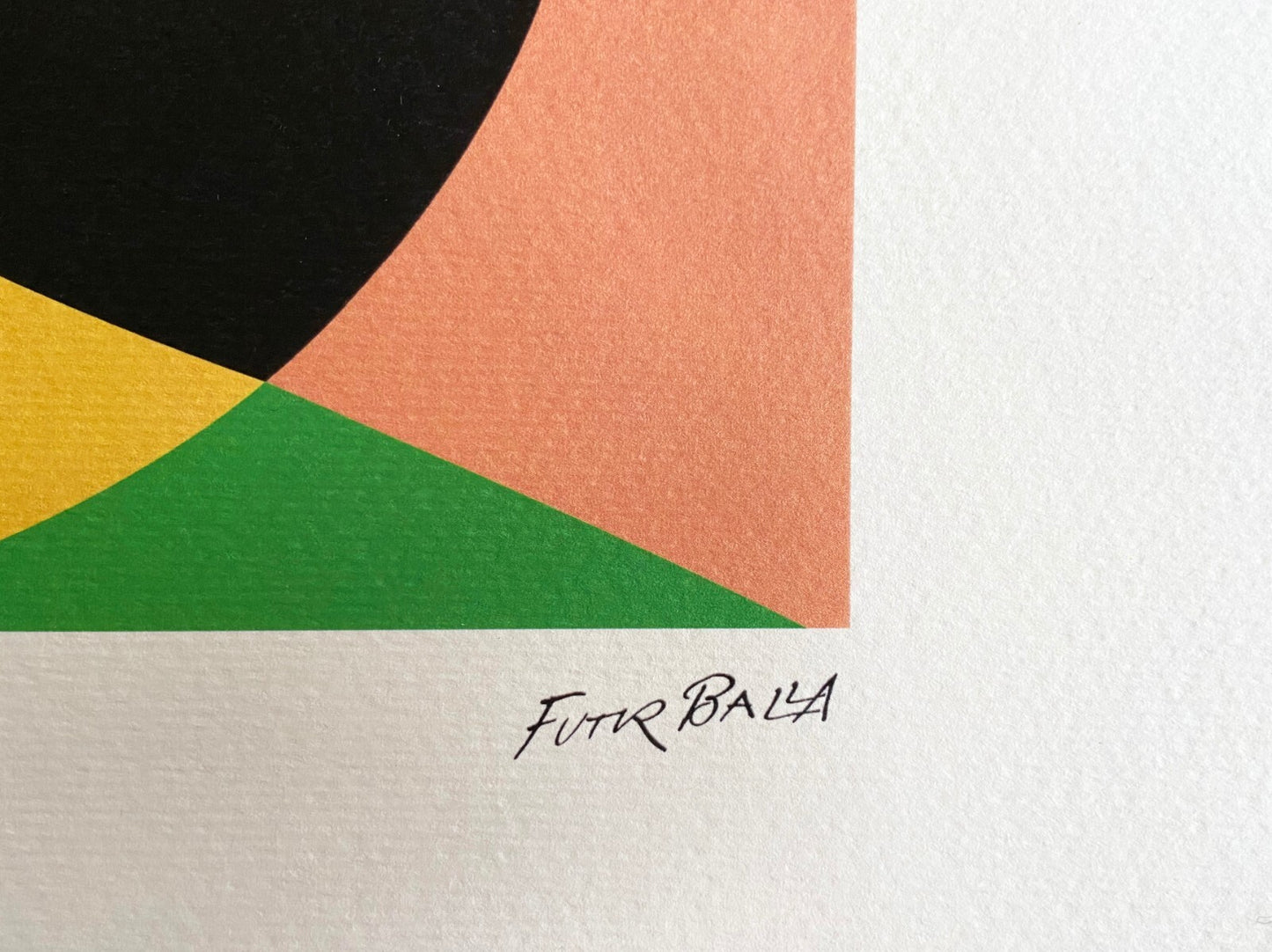 Giacomo Balla - Lithograph 1968 Venice Biennale Coa Hand Numbered