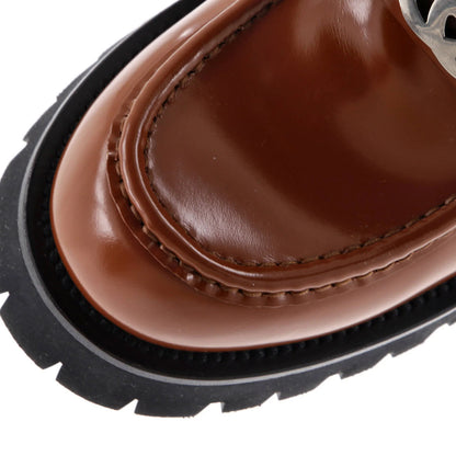 Gucci Men'S Interlocking G Jeanne Loafers Leather