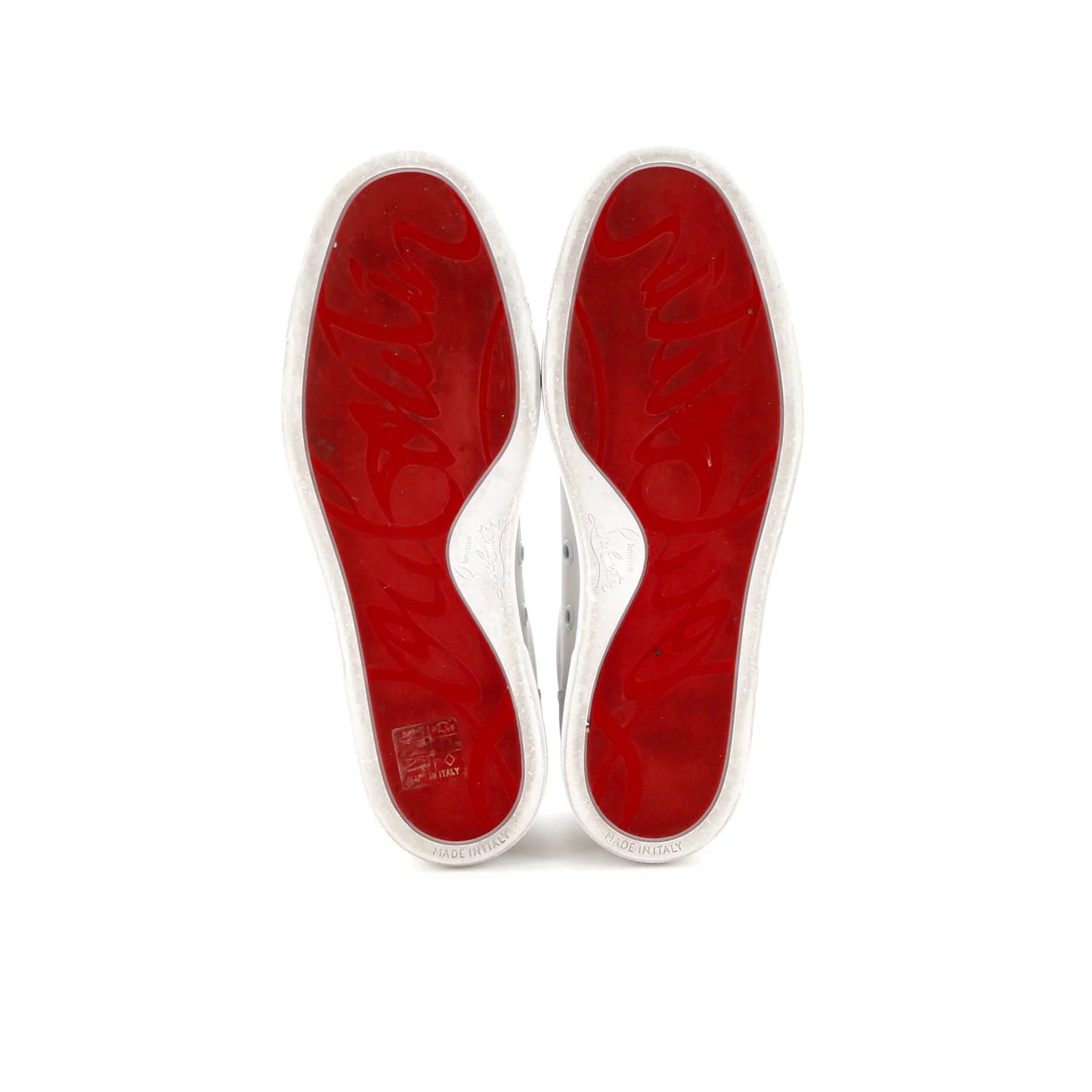 Christian Louboutin Women'S Vieira Flat Sneakers Leather