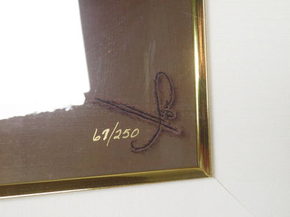 John Al Hogue Dawn Of A New Day Signed Serigraph 67/250 2001 Framed Art