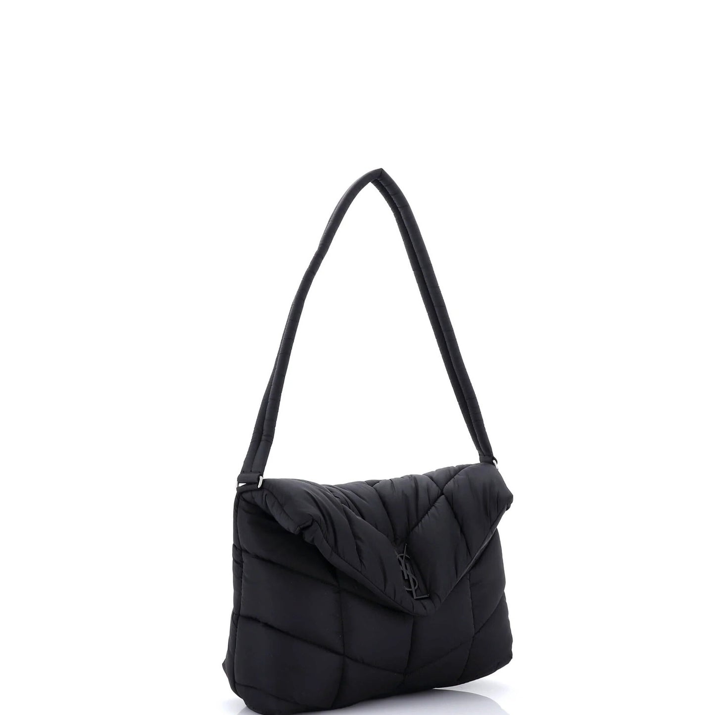 Saint Laurent Loulou Puffer Messenger Bag Quilted Econyl