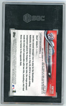 Juan Soto 2018 Topps Chrome Update Rookie Debut Sgc 9.5