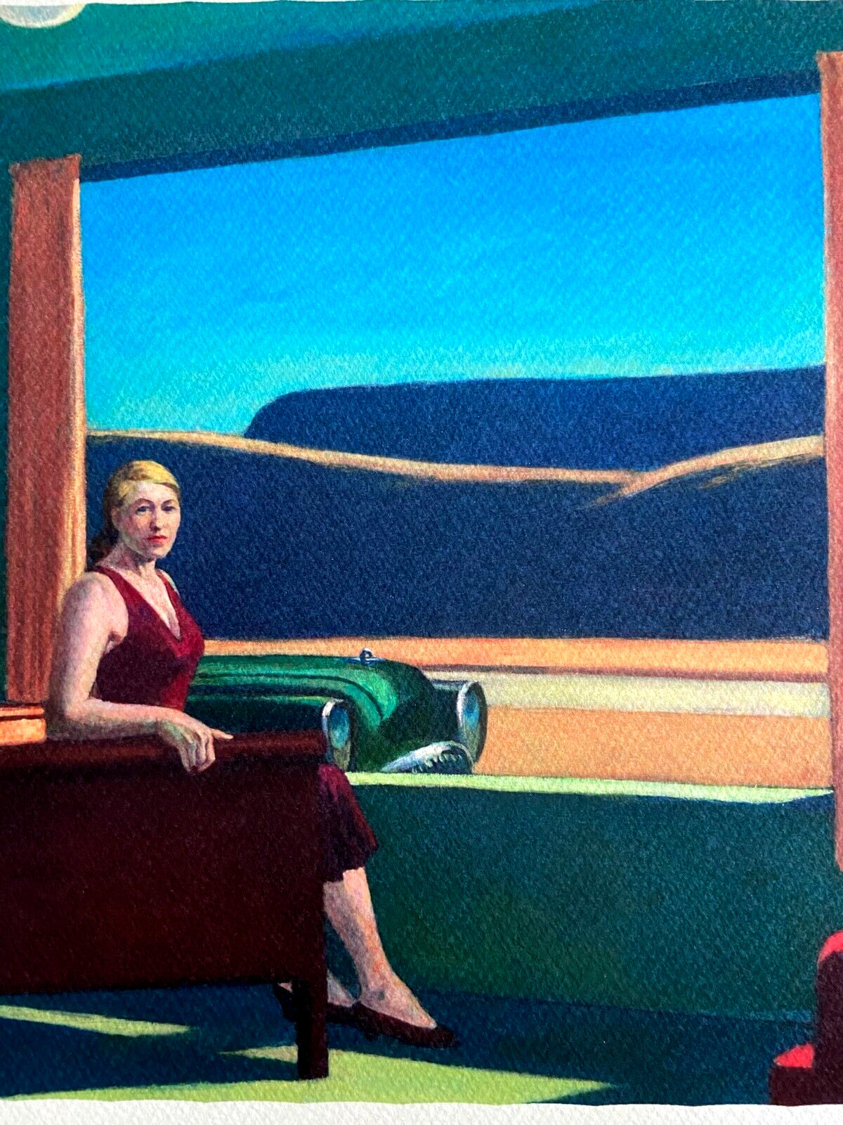 Edward Hopper, Lithograph Coa (Hand-Numbered Signed Limited)