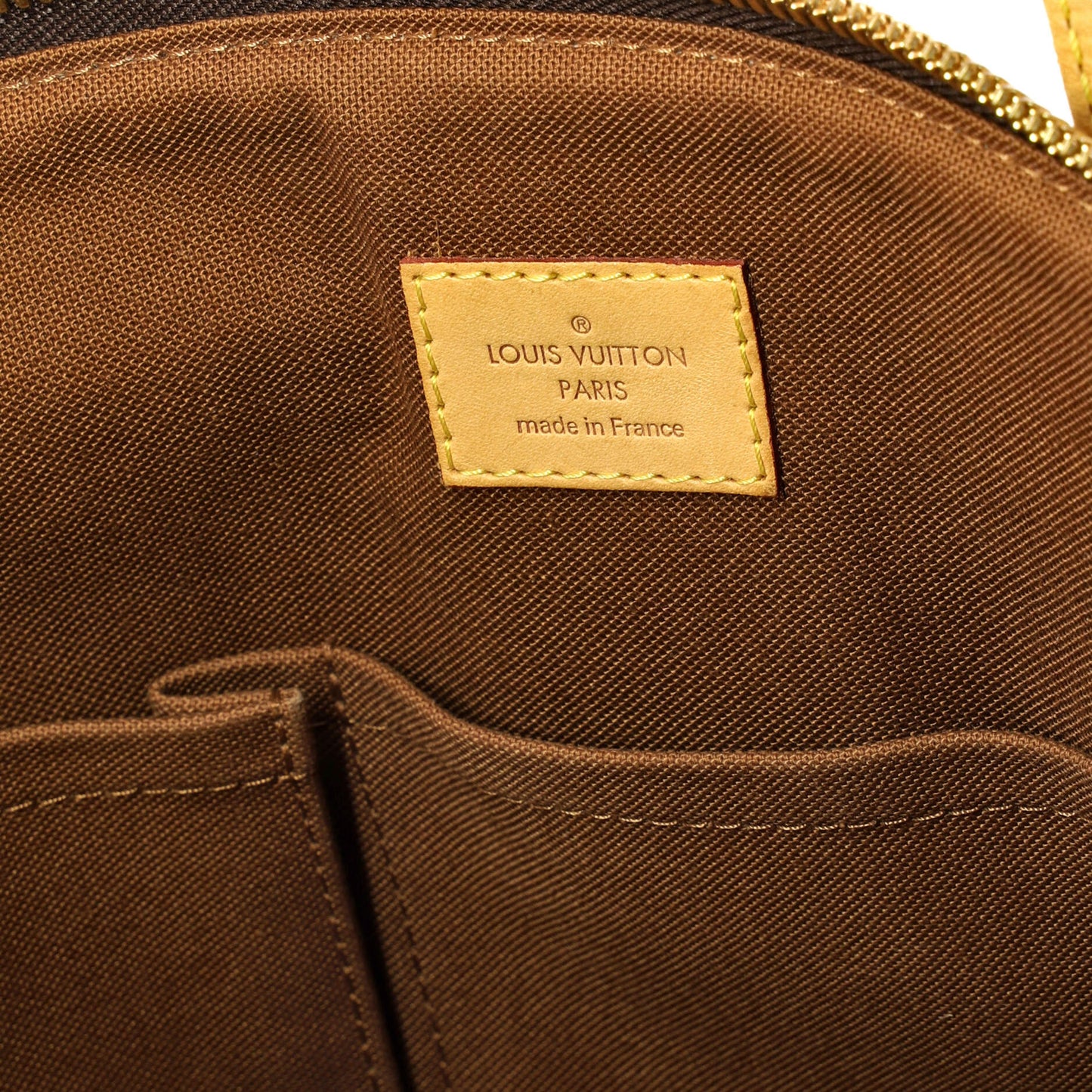 Louis Vuitton Tivoli Handbag Monogram Canvas Gm