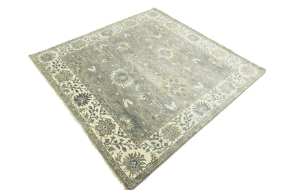 Oriental Peshawar Osh Chobi Large Square Rug