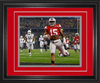 Ezekiel Elliott Framed Touchdown 8X10 Photo