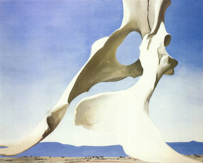 Georgia O'Keeffe Pelvis With The Distance " Offset Lithograph Moder