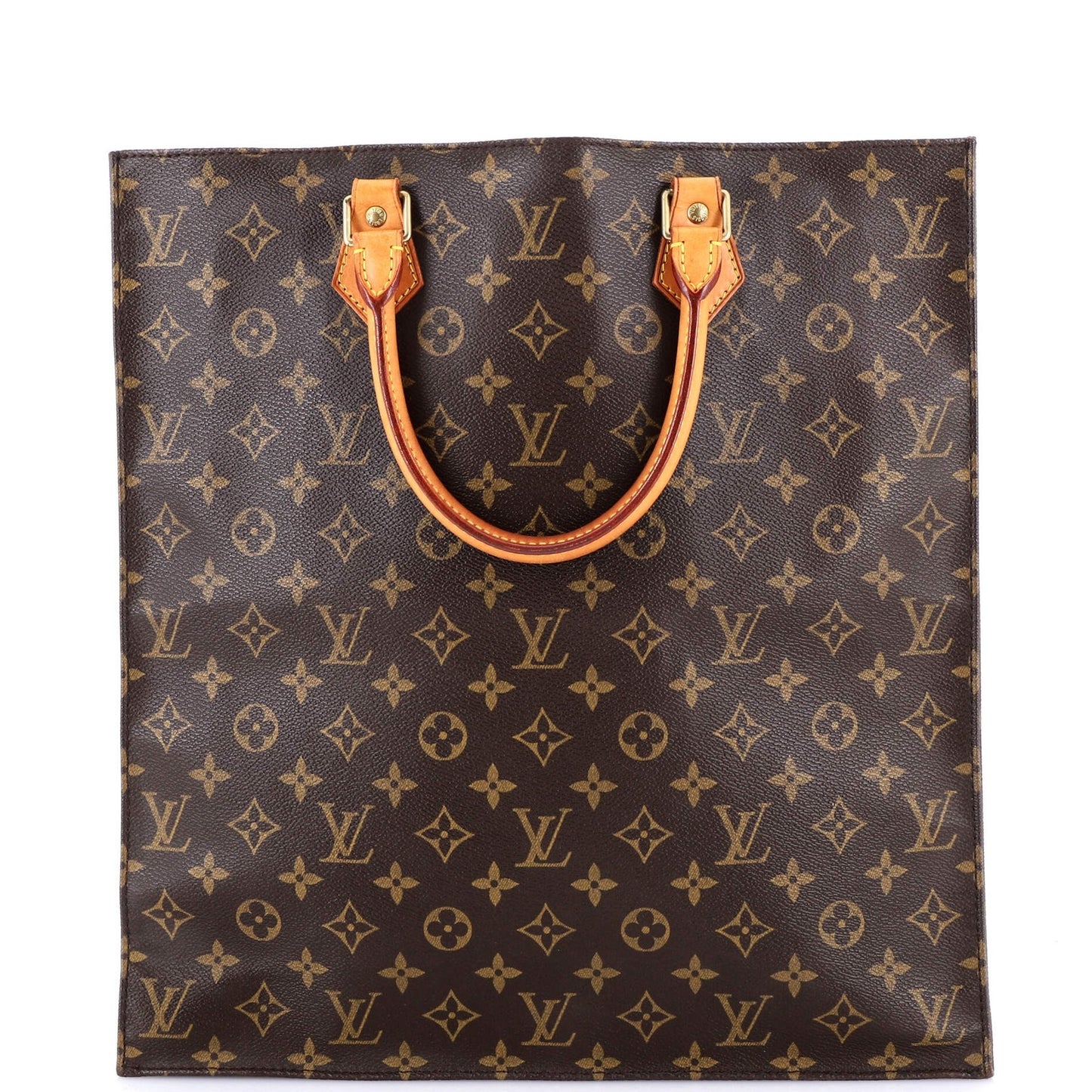 Louis Vuitton Sac Plat Bag Monogram Canvas