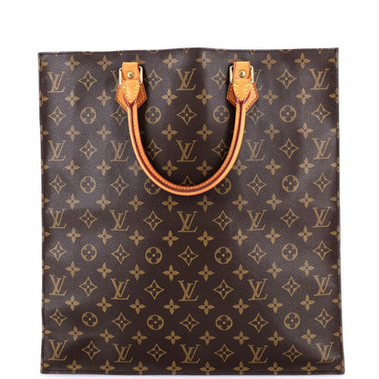 Louis Vuitton Sac Plat Bag Monogram Canvas