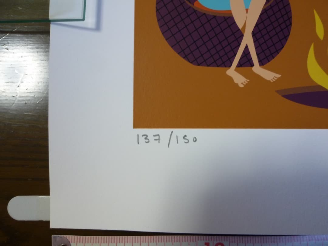 Signed Shag Silkscreen Retreat Riviera