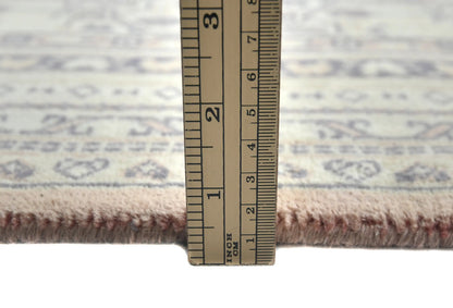 Vintage Handmade Oriental Rug 9X12 Ft Tribal