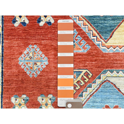 9'X12'2" Imperial Red Armenian Inspired Wool Hand Knotted Oriental Rug