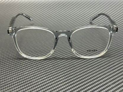 Transparent Azure Men's Eyeglasses Prada PR A15V 19T1O1 52 mm