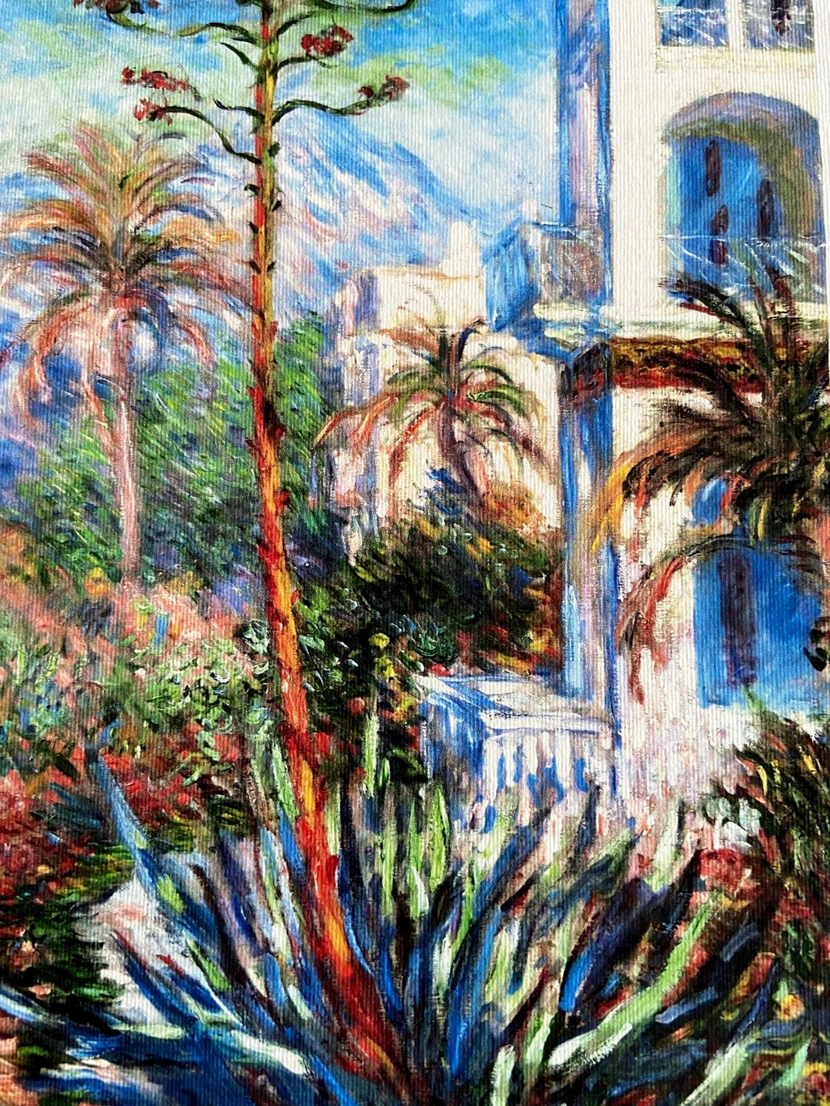 Claude Monet Lithograph Signed Coa