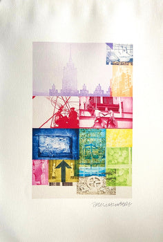 Robert Rauschenberg Lithograph Coa Numbered
