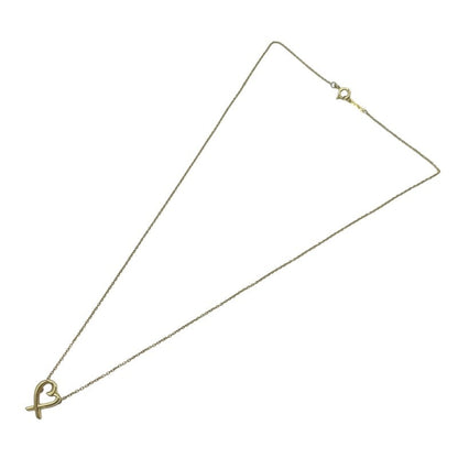 Tiffany & Co. Loving Heart Mini Necklace Yellow Gold K18Yg