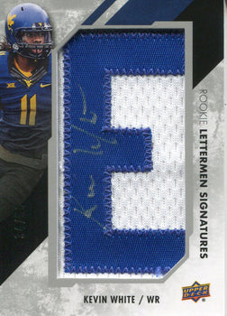 Kevin White Autographed 2015 Upper Deck Rookie