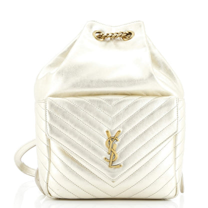 Saint Laurent Joe Backpack Matelasse Chevron Leather