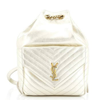 Saint Laurent Joe Backpack Matelasse Chevron Leather