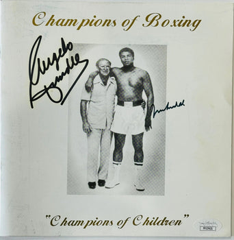 Muhammad Ali & Angelo Dundee Champions Of Boxing #164/601 (Jsa)
