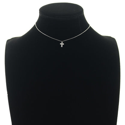Vendome Necklace Diamond 0.18Ct Cross 900 850