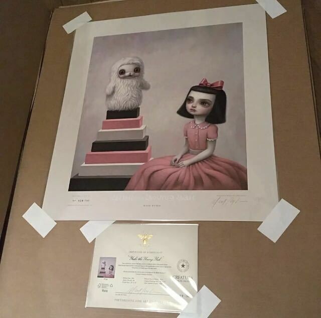 Mark Ryden - Yuki The Young Yak Ed500 Lithograph
