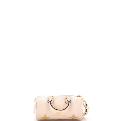 Louis Vuitton Papillon Handbag By The Pool Monogram Empreinte Giant Bb