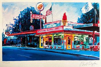 Bob Dylan Lithograph 