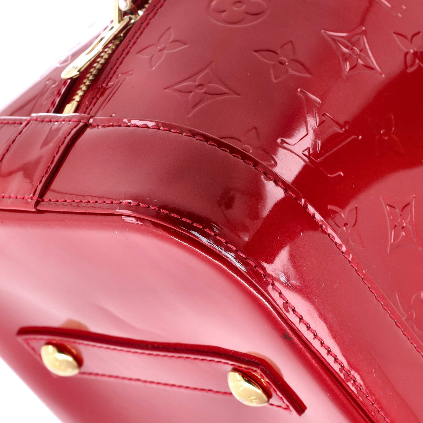 Louis Vuitton Alma Handbag Monogram Vernis Gm