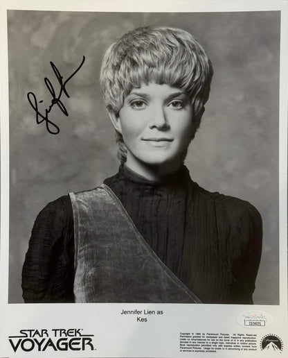Jennifer Lien Star Trek Voyager Autographed Photo (Jsa)