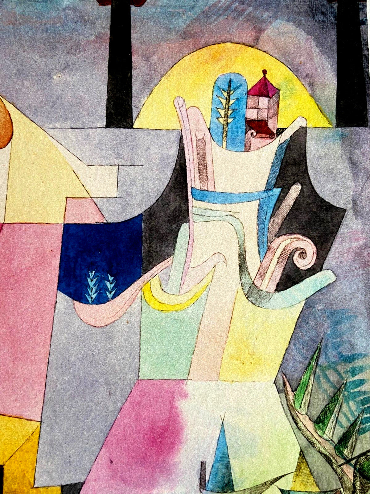 Paul Klee Lithograph Coa Signed Numbered By Hand