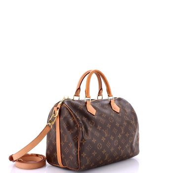 Louis Vuitton Speedy Bandouliere Bag Monogram Canvas 30