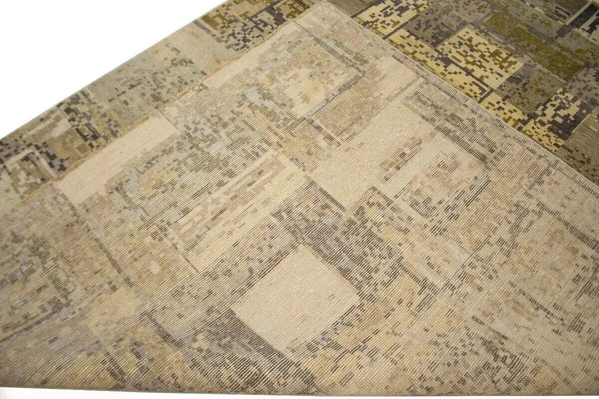 Contemporary Modern Rug Abstract Design Living &