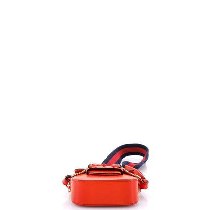 Gucci Horsebit 1955 Shoulder Bag Leather Super Mini
