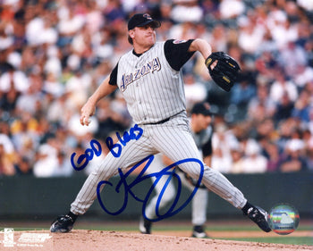 Curt Schilling Autographed 8X10 Photo
