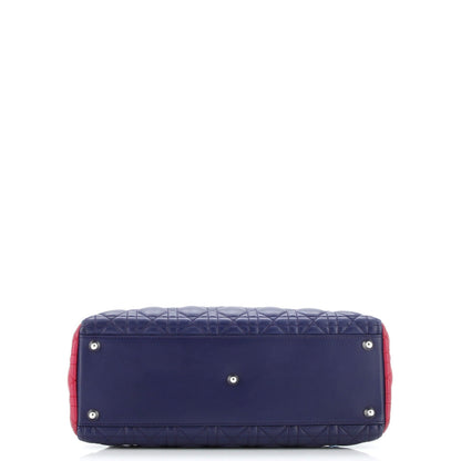 Christian Dior Lady Dior Bag Cannage Quilt Lambskin Large