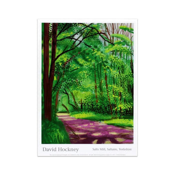 David Hockney Original Exhibition Poster -28Th May 2011 (The Arrival Of Spring)