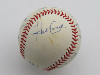 1994 Twins Team Signed/Auto (12) Oal Baseball Herb Carneal (Hof) 180647