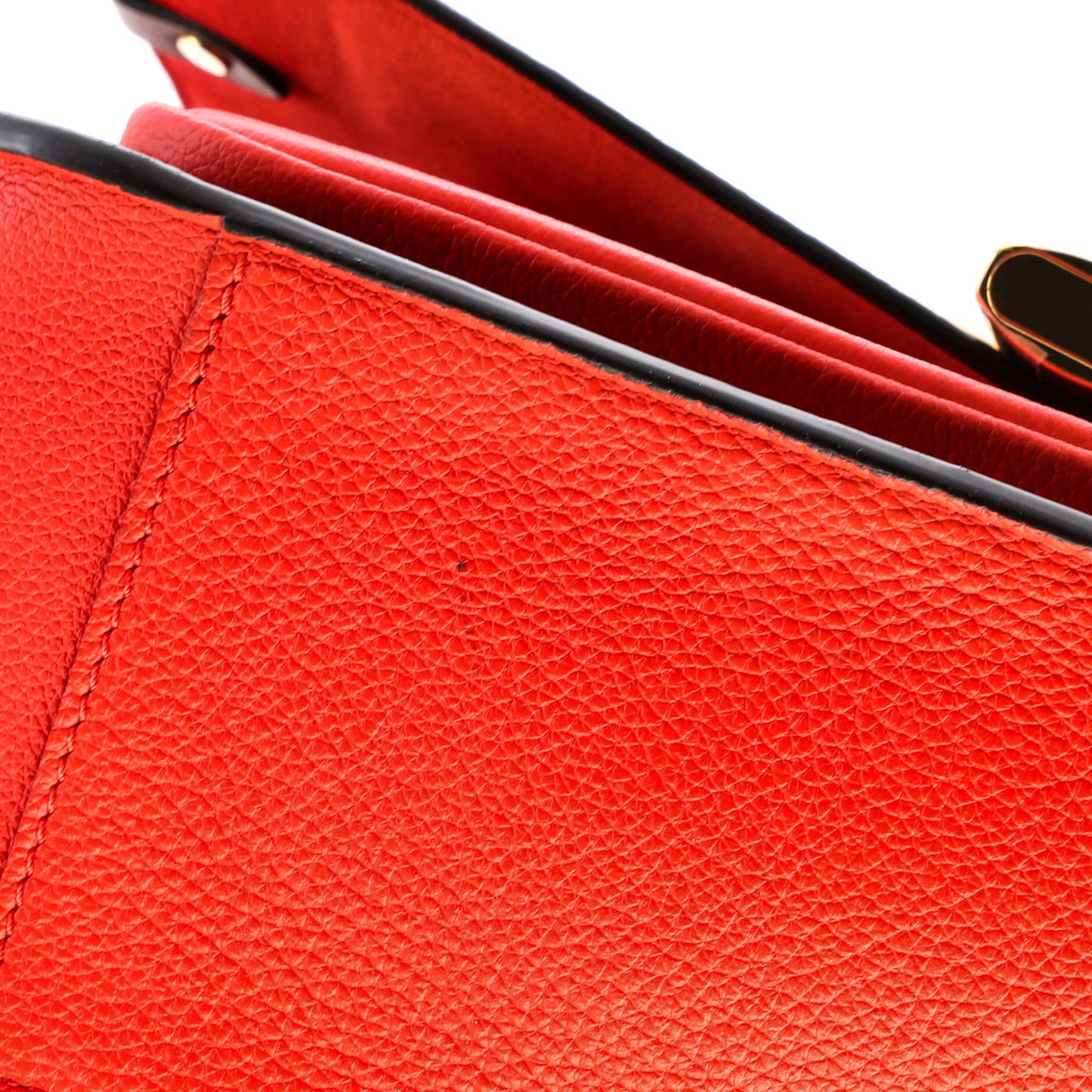 Leather Louis Vuitton Vaugirard Handbag Monogram Canvas with