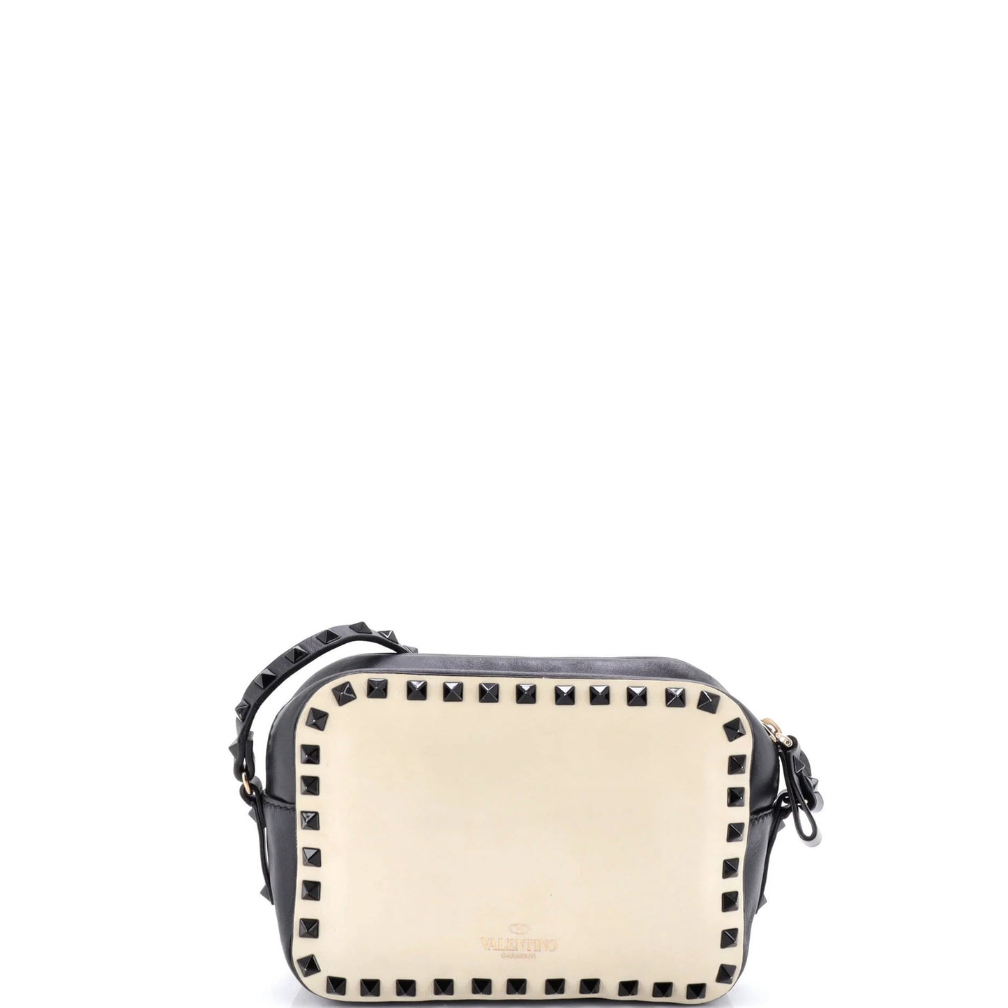 Valentino Garavani Rockstud Camera Crossbody Bag Leather