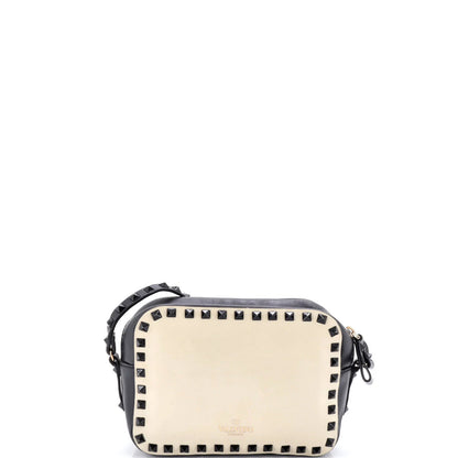 Valentino Garavani Rockstud Camera Crossbody Bag Leather