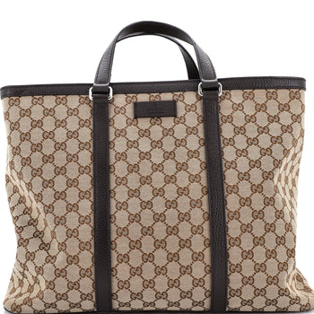 Gucci Joy Convertible Tote Gg Canvas Large