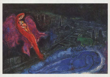 Marc Chagall The Seine Bridges 